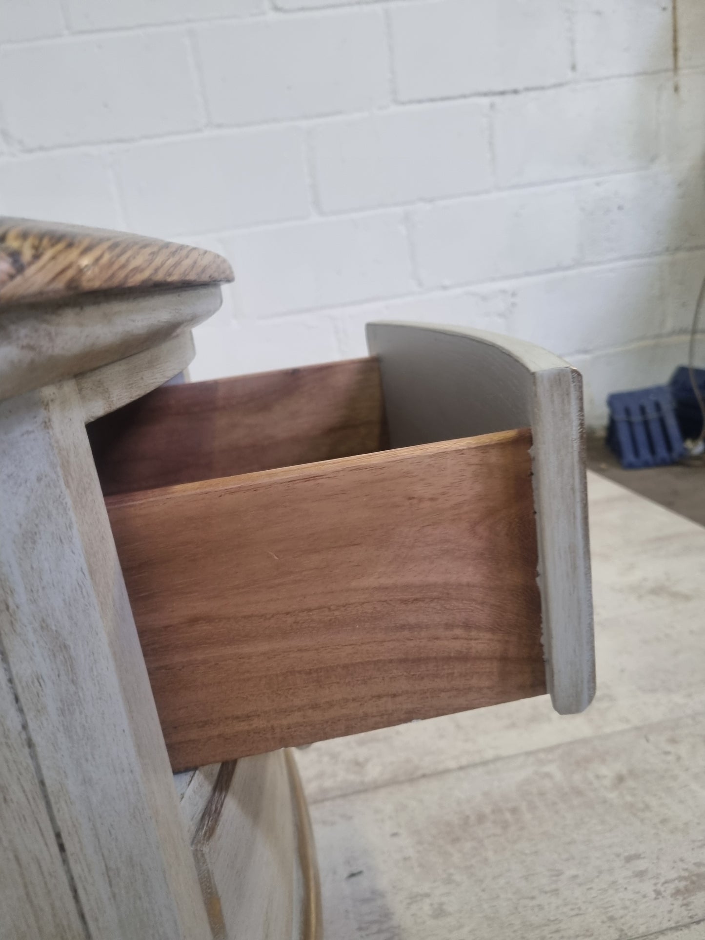 Shabby chic bedside cabinet