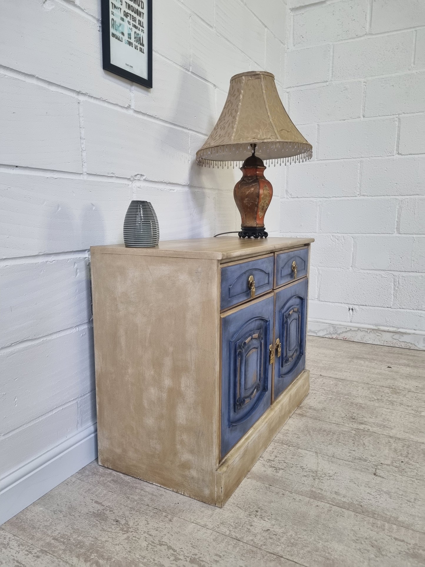 Small "distressed" sideboard