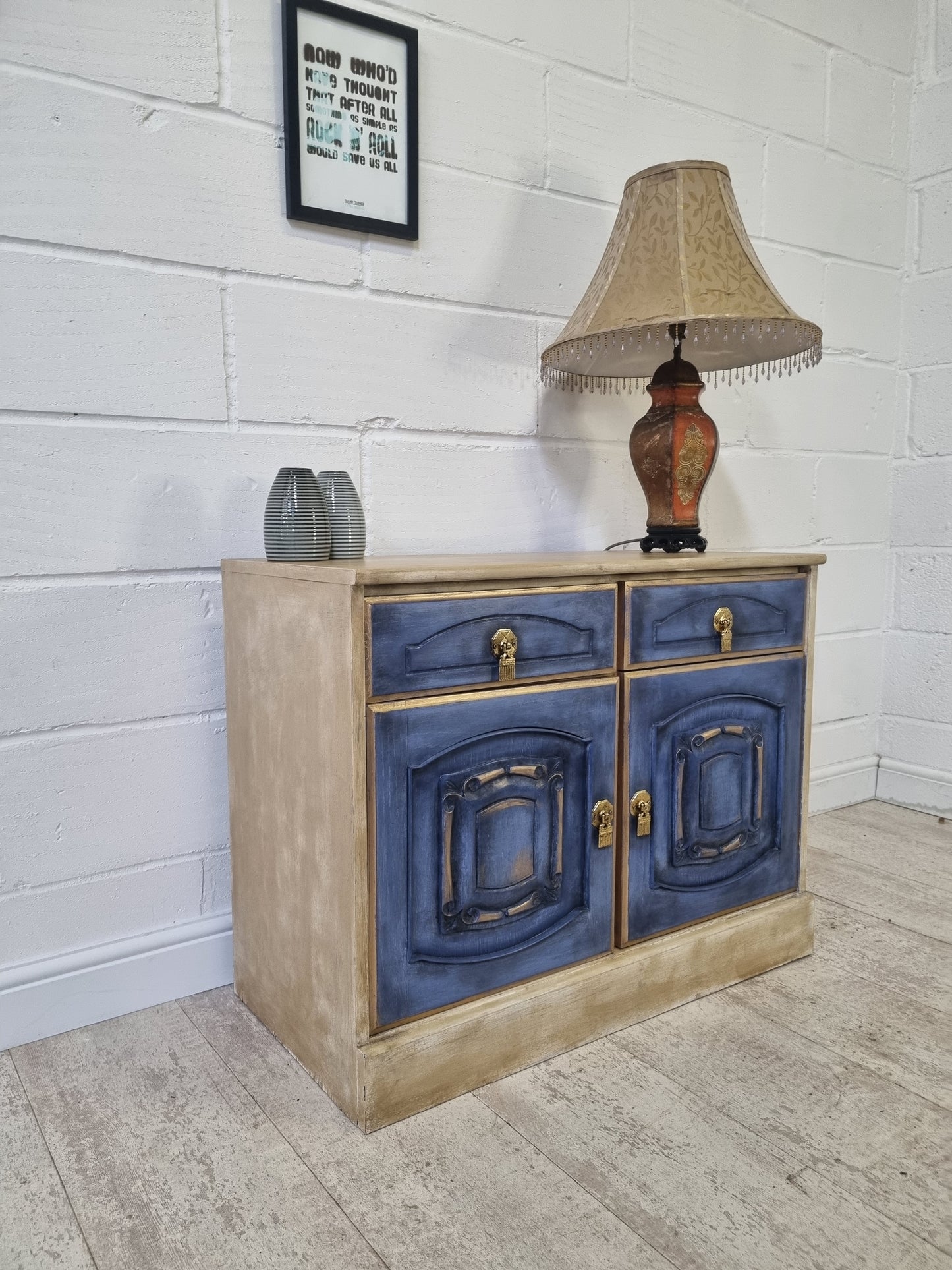 Small "distressed" sideboard